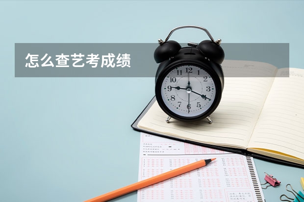 怎么查艺考成绩