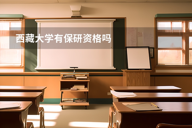 西藏大学有保研资格吗