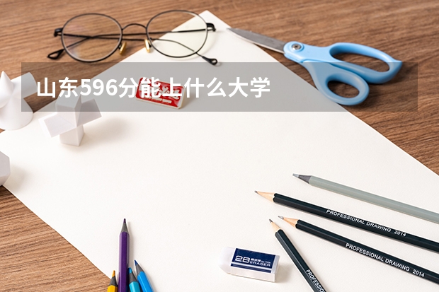 山东596分能上什么大学