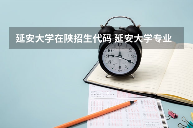 延安大学在陕招生代码 延安大学专业代码