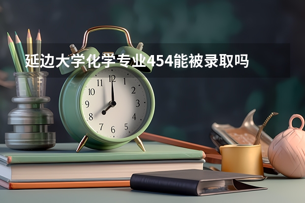 延边大学化学专业454能被录取吗