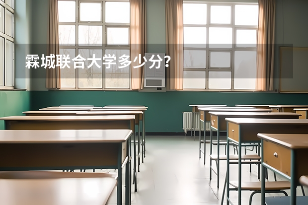 霖城联合大学多少分？