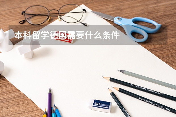 本科留学德国需要什么条件