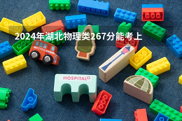 2024年湖北物理类267分能考上什么大学?