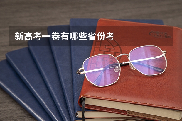 新高考一卷有哪些省份考