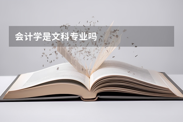 会计学是文科专业吗