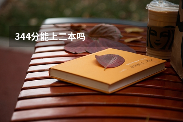 344分能上二本吗