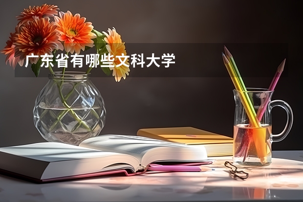 广东省有哪些文科大学