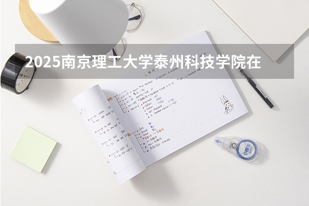2025南京理工大学泰州科技学院在山东招生计划一览表