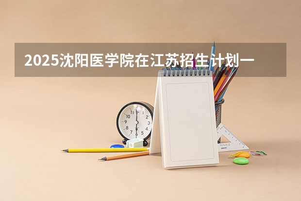2025沈阳医学院在江苏招生计划一览表