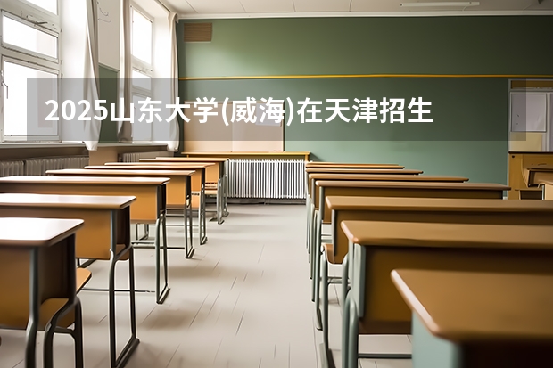 2025山东大学(威海)在天津招生计划一览表