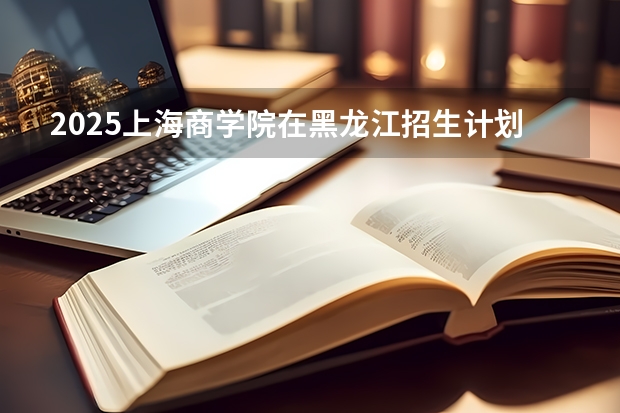 2025上海商学院在黑龙江招生计划一览表