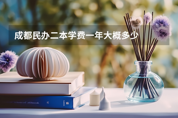 成都民办二本学费一年大概多少
