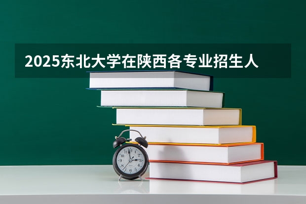 2025东北大学在陕西各专业招生人数一览