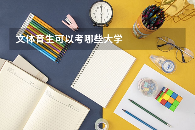 文体育生可以考哪些大学