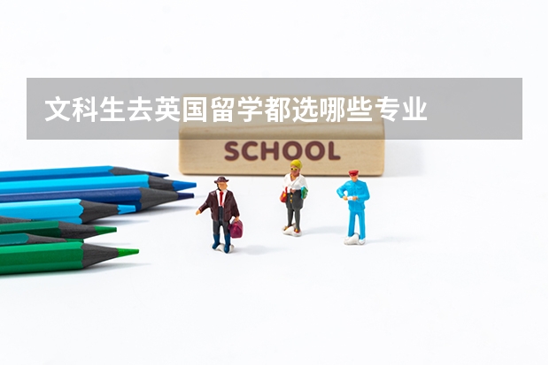 文科生去英国留学都选哪些专业