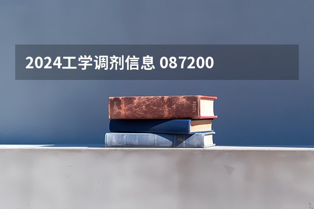 2024工学调剂信息 087200可调剂的专业