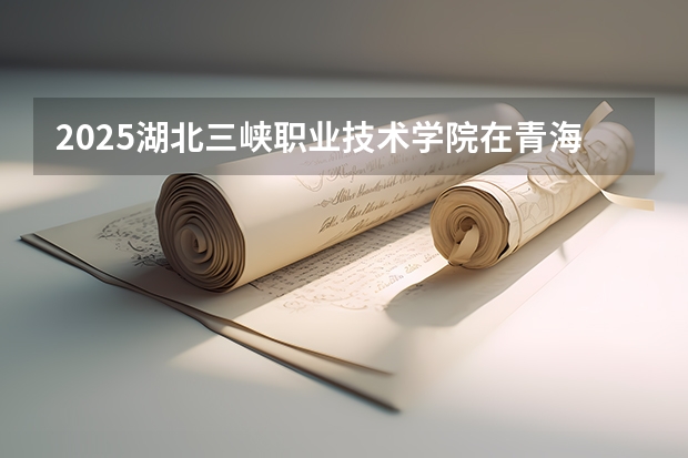 2025湖北三峡职业技术学院在青海各专业招生人数一览