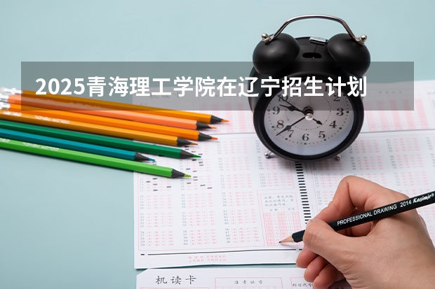 2025青海理工学院在辽宁招生计划一览表